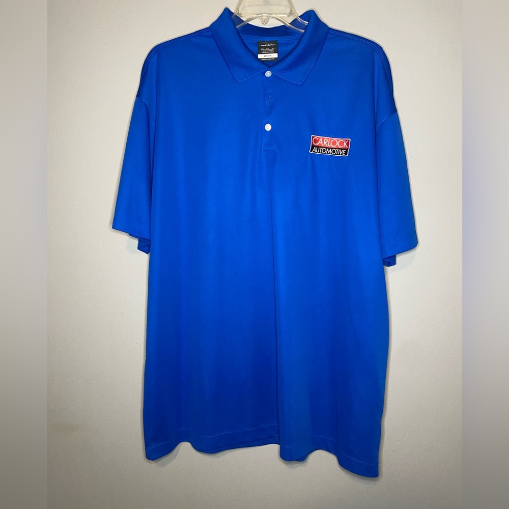 Blue Nike Golf Polo Shirt